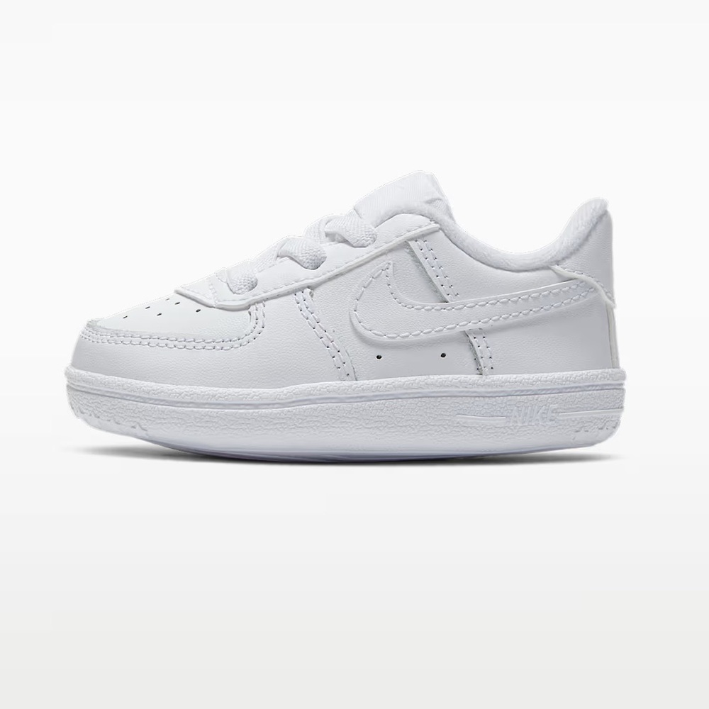 Nike Air Force 1 Low White Baby Sneakers Size 3